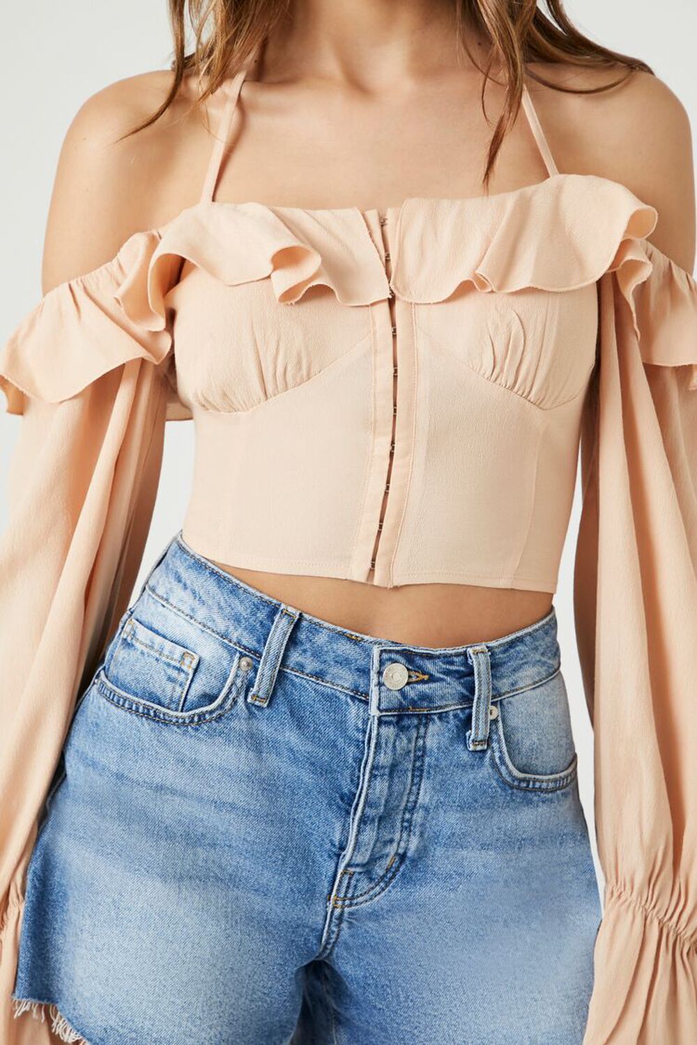 Off-the-Shoulder Ruffle Top