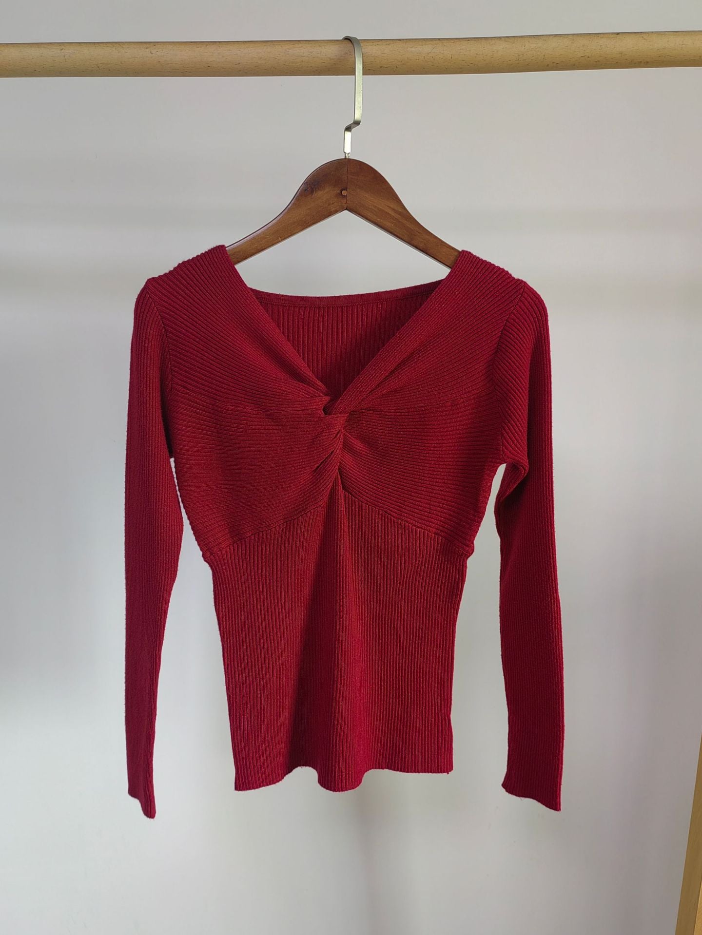 New Korean V-neck Sweater Autumn and Winter